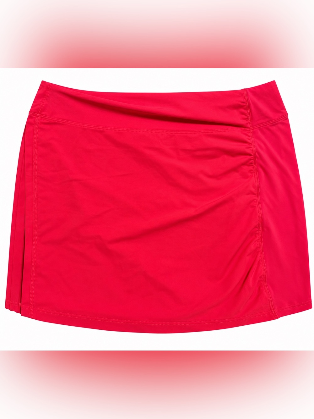 Lands’ End Swim Skirt Pink Built-In Shorts Liner Women’s Swimwear